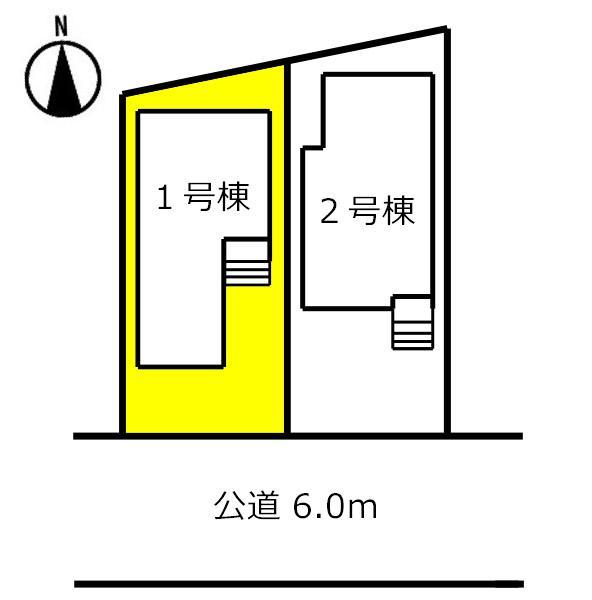 The entire compartment Figure. The property is 1 Building. You can park two cars!