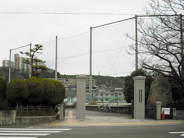 Junior high school. Kozoji 1770m until junior high school