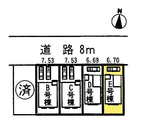 Compartment figure. The property is the E Building