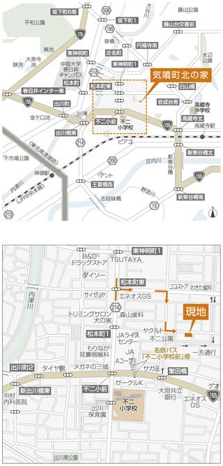 Local guide map. Information map