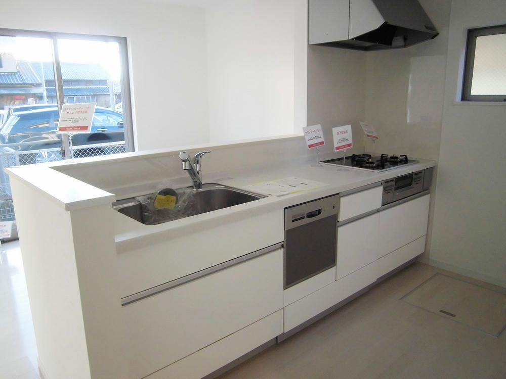 Kitchen. kitchen  Artificial marble counter, Dish washing dryer ・ Water purifier with system Kitchen (Face-to-face ・ Underfloor Storage Yes)