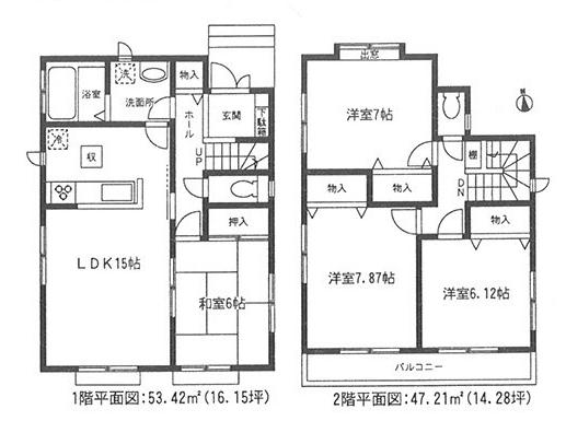 Floor plan. 30,900,000 yen, 4LDK, Land area 120.27 sq m , Building area 100.63 sq m