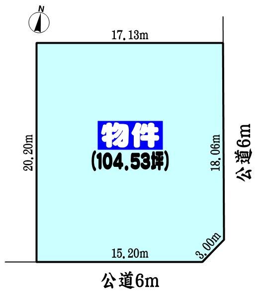 Compartment figure. Land price 31 million yen, Land area 345.56 sq m