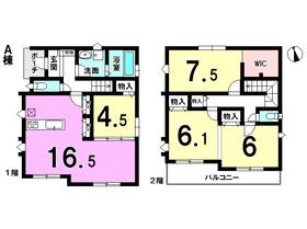 Floor plan. 35,900,000 yen, 4LDK, Land area 117.79 sq m , Show warmth full beam of the building area 99.99 sq m wood ceiling is attractive house.