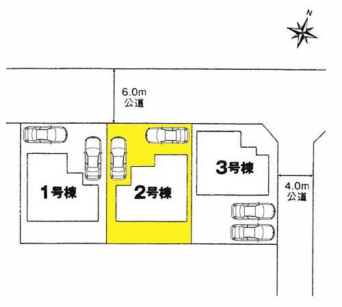Compartment figure. It is Building 2! With Nantei. You can park two cars. 