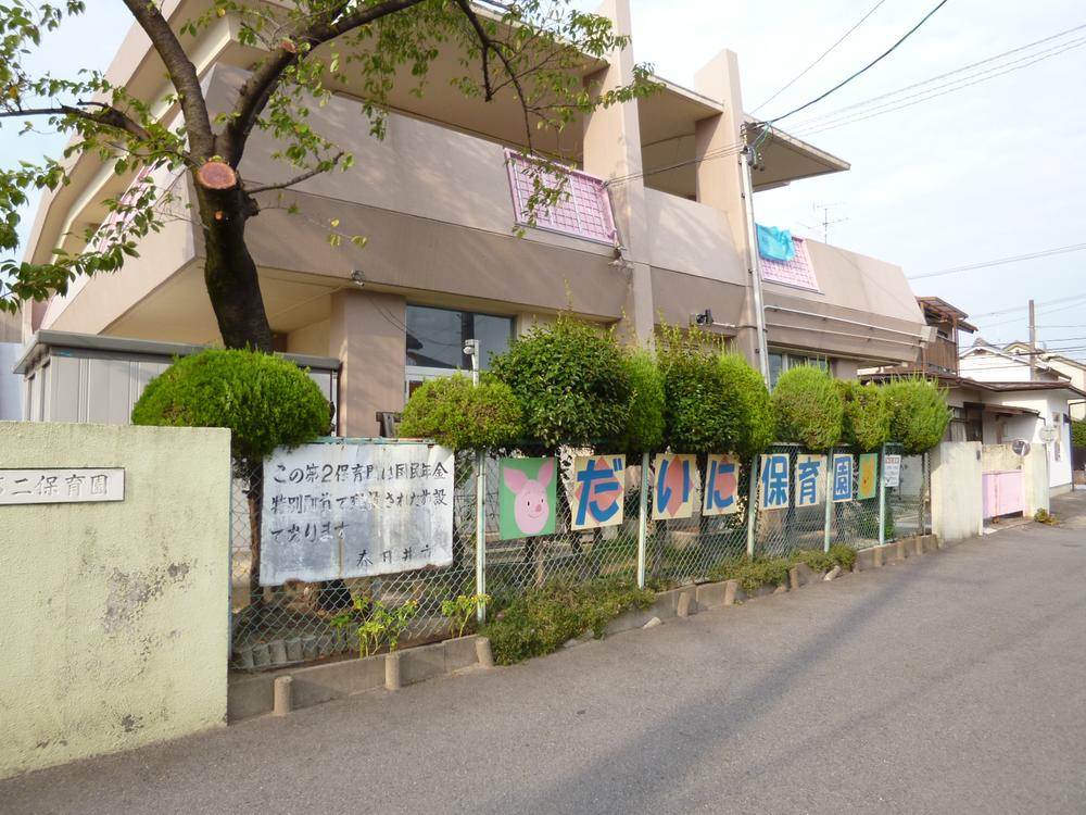 kindergarten ・ Nursery. Kasugai Municipal second nursery (August 2013 shooting) Distance 800m