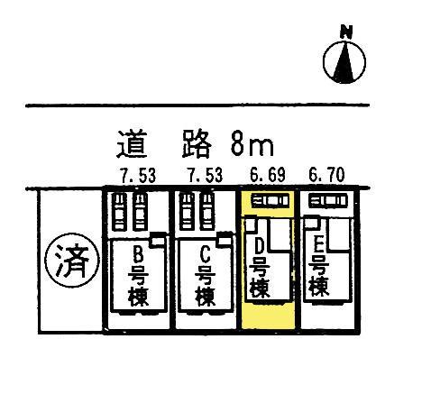 Compartment figure. The property is a Building D