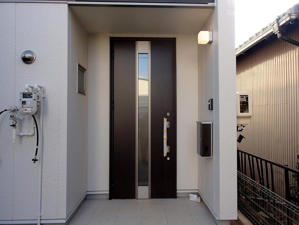 Entrance. Building C site (November 2013) Shooting