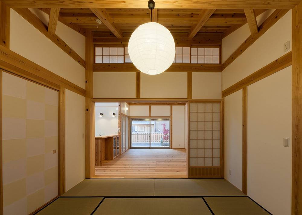 Building plan example (introspection photo).  ※ Our construction cases "Japanese-style"