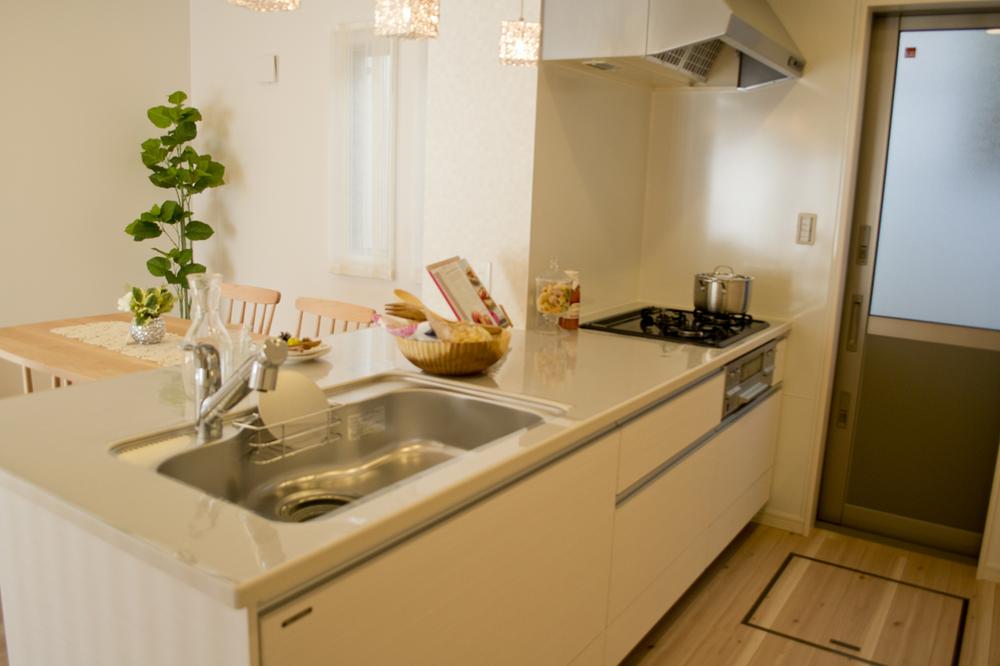 Kitchen. It is an open kitchen.