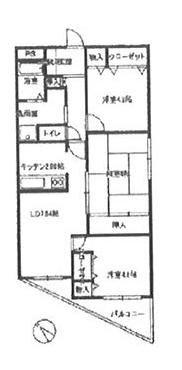 Floor plan. 3LDK, Price 13.8 million yen, Occupied area 67.46 sq m