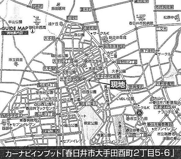 Local guide map