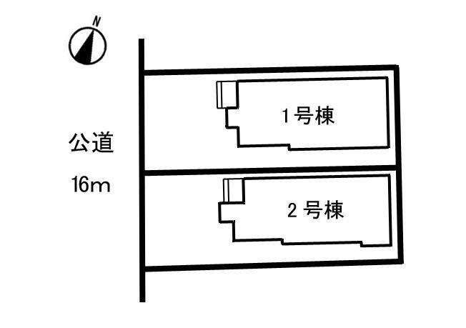 The entire compartment Figure. All two buildings is the car are two parallel parking can be shaped land! 