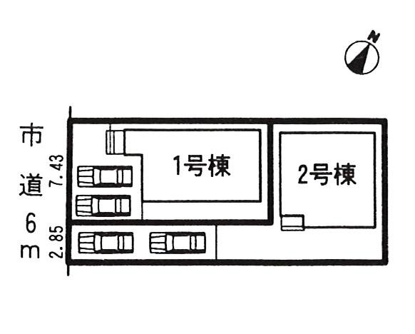 The entire compartment Figure. All two buildings! 1 Building can parallel parking two cars