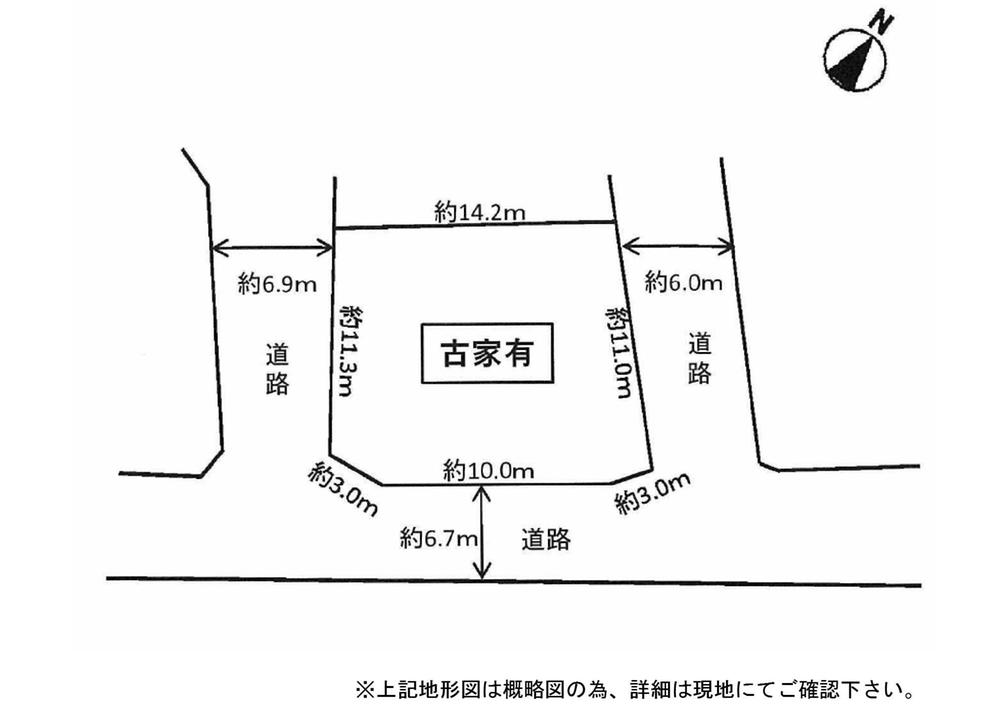 Compartment figure. Land price 25,300,000 yen, Land area 186.17 sq m