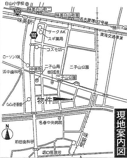 Local guide map