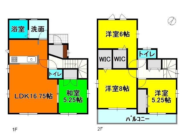 Floor plan. 29,800,000 yen, 4LDK, Land area 120.85 sq m , Building area 101.85 sq m floor plan