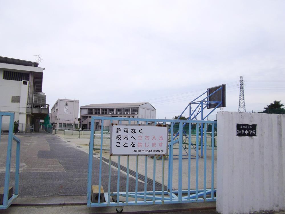 Junior high school. Kasugai Municipal Chita until junior high school 1107m