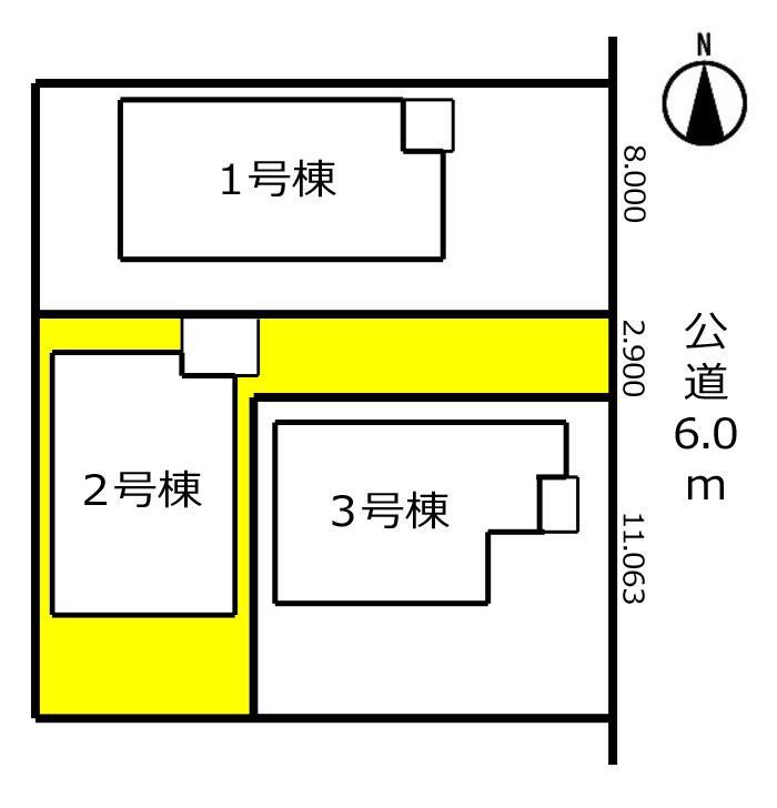 The entire compartment Figure. The property is 2 Building.