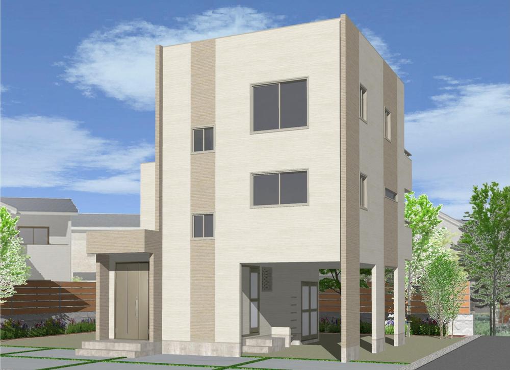 Rendering (appearance). (A building) Rendering