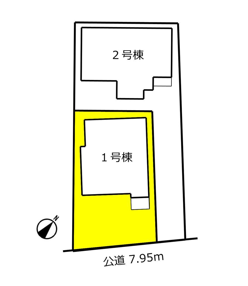 Compartment figure. The property is 1 Building