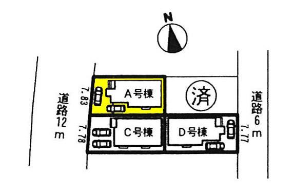 The entire compartment Figure. The property is a building A. It is shaping land!