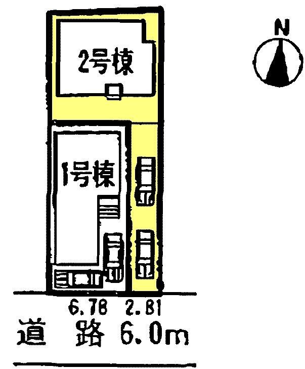 Compartment figure. 22,900,000 yen, 4LDK + 2S (storeroom), Land area 130.4 sq m , Building area 97.2 sq m * different from the actual ones