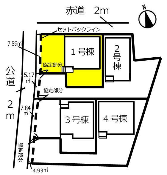 The entire compartment Figure. The property is 1 Building! 