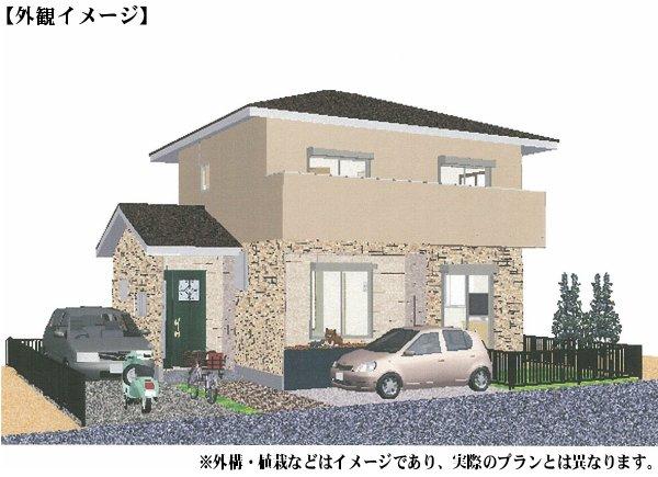 Building plan example (Perth ・ appearance). Building plan example: total 29.8 million yen (tax included), Building area 99.36 sq m