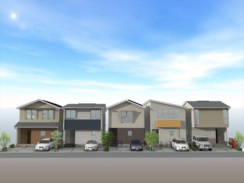 Row appearance image ※ ABD building sales contract already