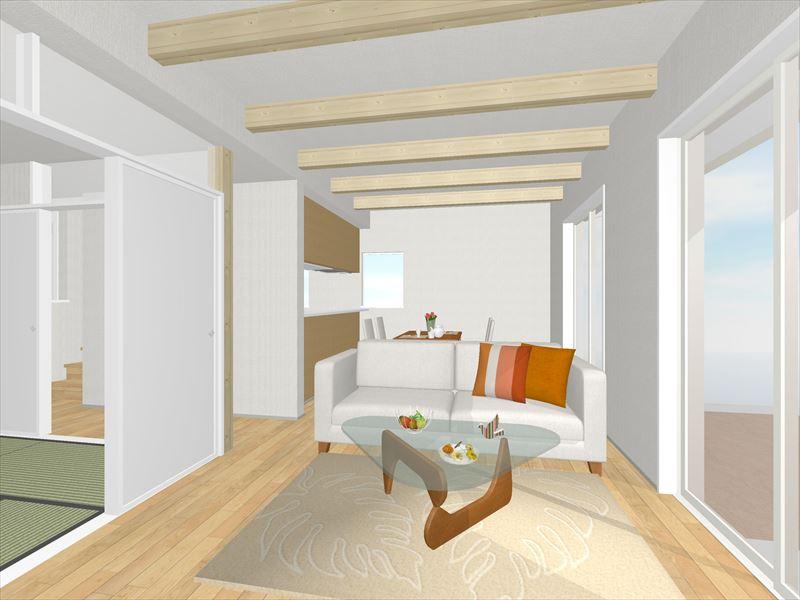 Rendering (introspection). Building E living image