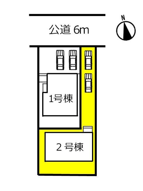 The entire compartment Figure. The property is 2 Building. With Nantei! You can park two cars