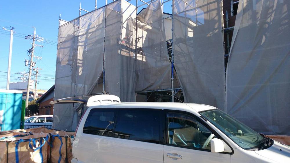 Local appearance photo. Has decided (2013.12.24 shooting) completion of framework! 