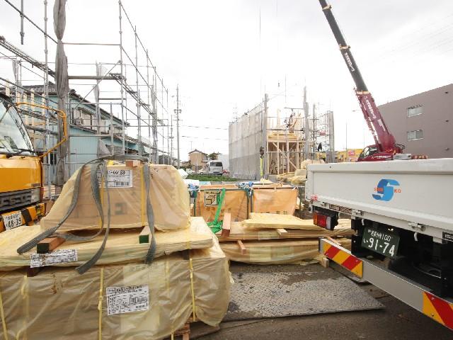 Local appearance photo. Completion of framework in November 26, shooting