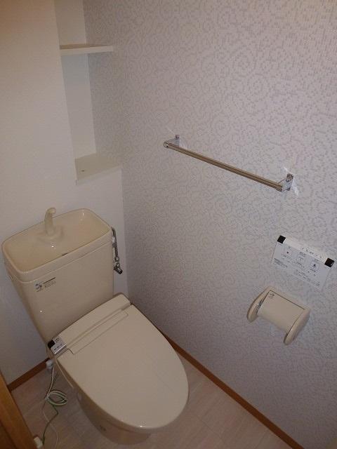 Toilet. New shower toilet