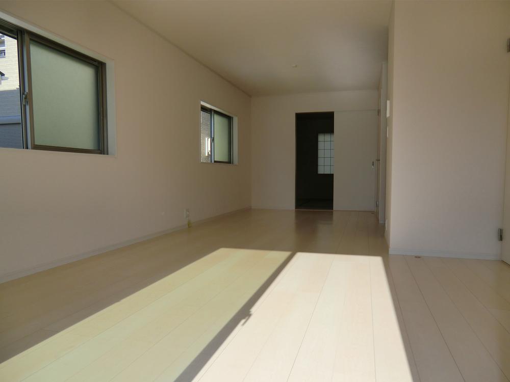 Living. ◇ 6 Building living ◇  Wide was a white-toned LDK17.5 Pledge, Tsuzukiai 23.5 Pledge