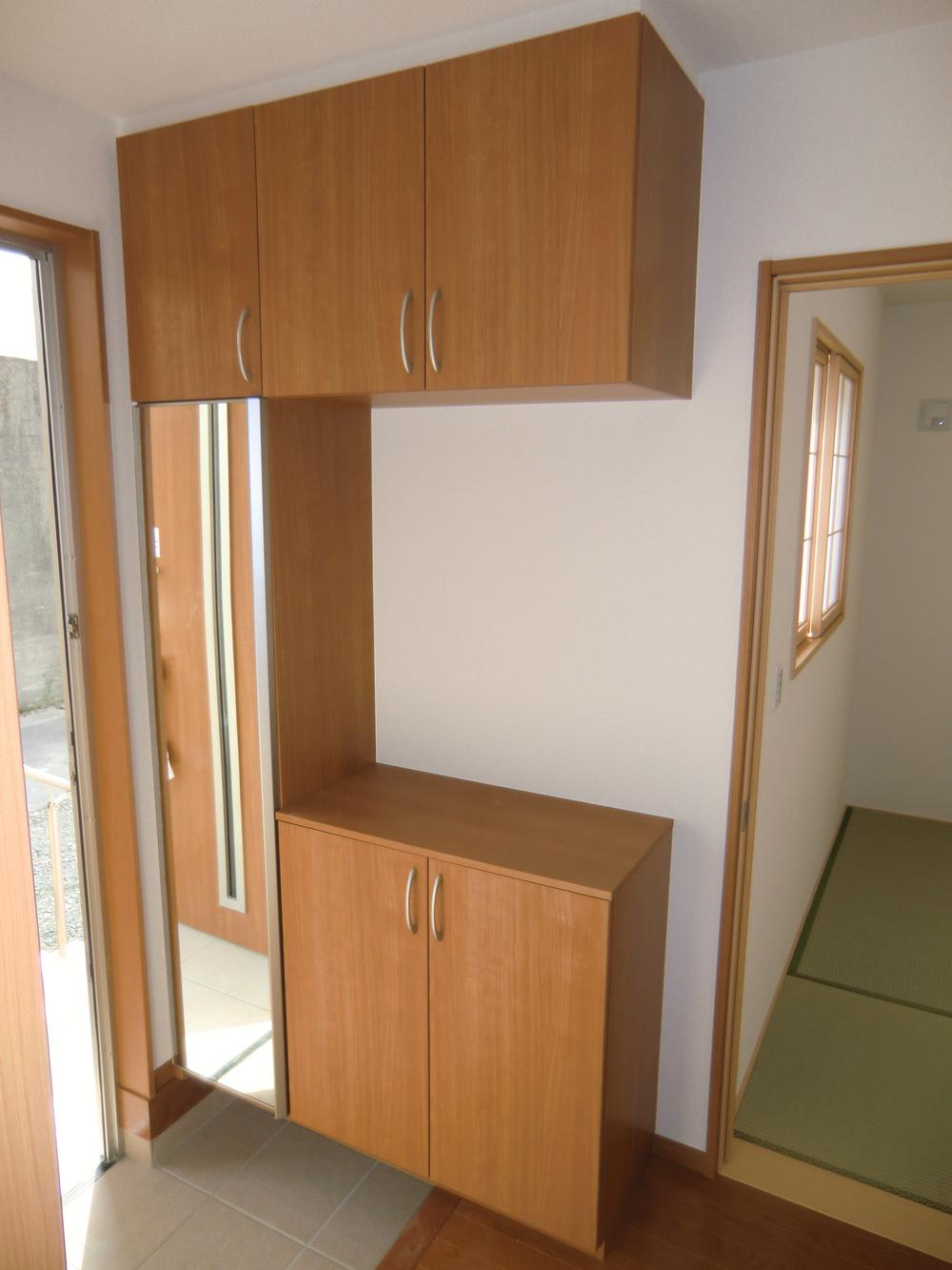 Receipt. ◇ cupboard ◇  With a mirror shoes BOX  