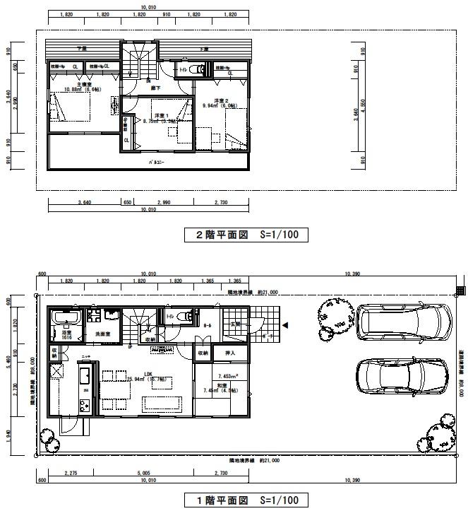 Other building plan example. Building plan example (CD No. land) Building price 13.8 million yen