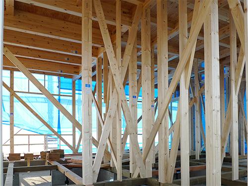 Construction ・ Construction method ・ specification. Our commitment, Adopt the best traditional framing construction method in Japan of climate. Attach the diagonal stay, We become strong structure to earthquake. 