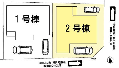 Compartment figure. 26,800,000 yen, 4LDK, Land area 105.15 sq m , Building area 97.2 sq m corner lot!