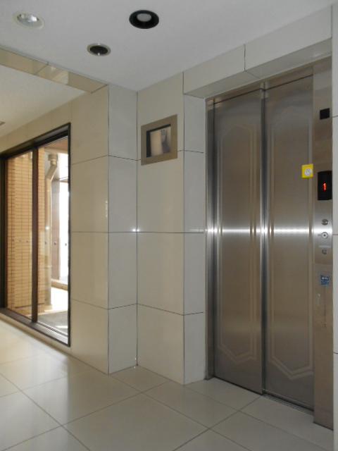 Other common areas. In conjunction with the auto-lock is the elevator with security features that security is released.