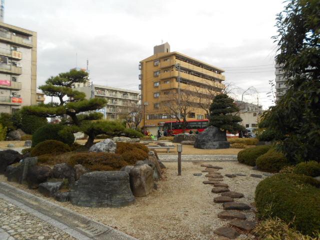 park. Shooting Komadome garden of a 2-minute walk (120m) from the apartment. Good day is ideal for a walk weather.