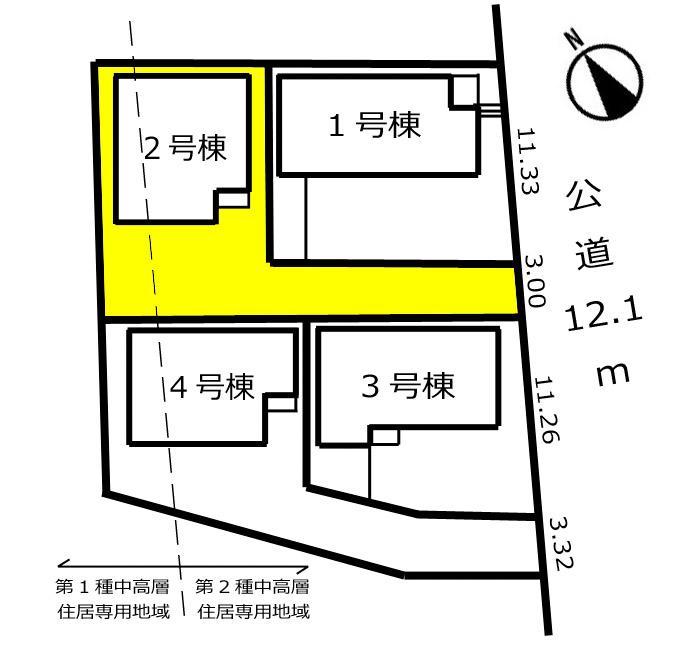The entire compartment Figure. The property is 2 Building. With Nantei! 