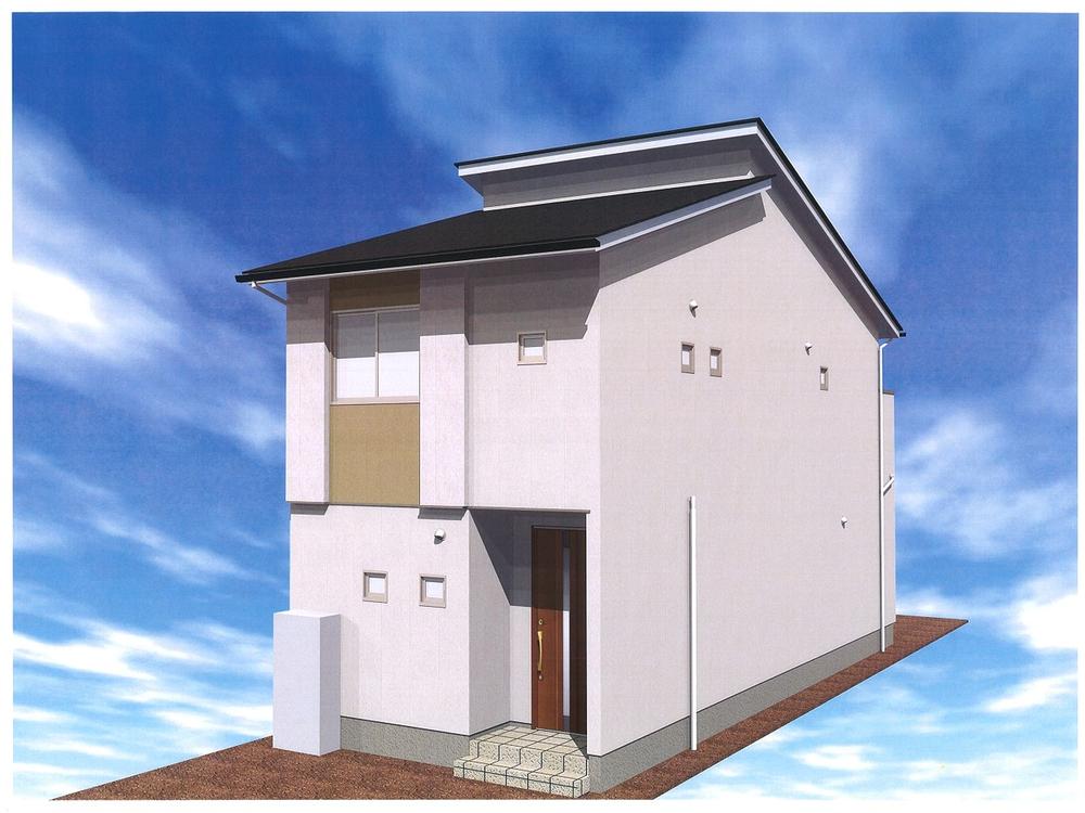 Rendering (appearance). A Building parking two cars Allowed!