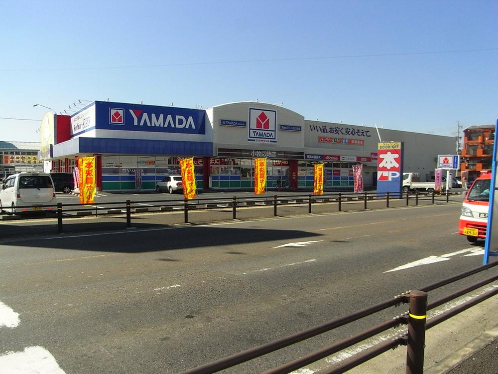 Home center. 470m until Yamada electrical Tecc Land latency time point