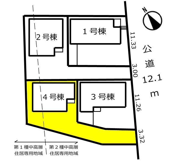 The entire compartment Figure. The property is 4 Building. With Nantei! 