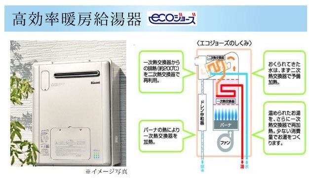 Power generation ・ Hot water equipment. Friendly household evolved into energy saving