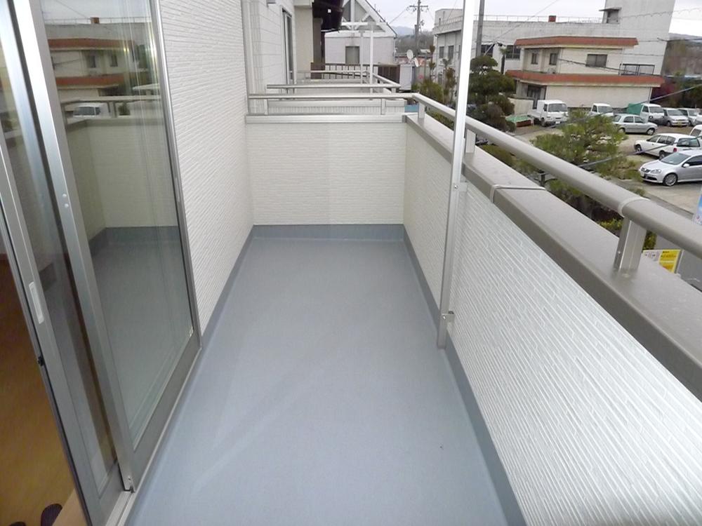 Balcony. Example of construction 