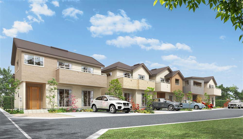 Rendering (appearance). Cityscape Rendering