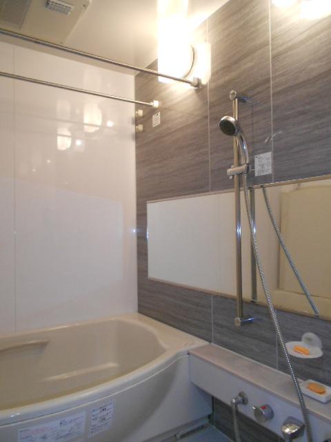 Bathroom. Bathroom is a bathroom with a heating ventilation dryer. Oval bathtub, The washing place has adopted a thermo floor (hard to feel the coldness specification).